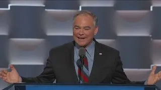 Full video: Sen. Tim Kaine speaks at the Democratic National Convention