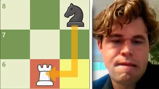 Magnus Carlsen SACRIFICES His ROOK TWICE in the Winner's FINAL | Magnus Carlsen vs Denis Lazavik