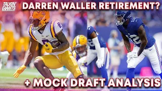 703 | Darren Waller Mulls Retirement + Bobby's Mock Draft Analysis