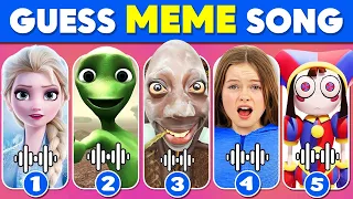 Guess The Meme & Youtuber By Song #3| Lay Lay, King Ferran, Salish Matter, MrBeast, Elsa, Tenge Song