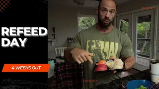 What I Eat on Refeed Day Prep Series - Episode 17 // 4 Weeks Out