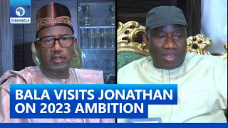 2023 Presidential Election: Fmr. Pres. Jonathan Supports Gov. Mohammed’s Ambition