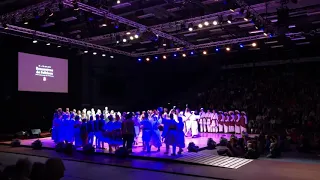 2019 International Folklore Festival Fribourg Switzerland | Opening parade on Nation