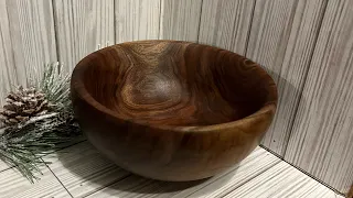 My Second Black Walnut Bowl