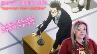 Hunter x Hunter 1x144 "Approval × And × Coalition" reaction & review