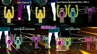 Just Dance Pictograms Comparison | Girlfriend