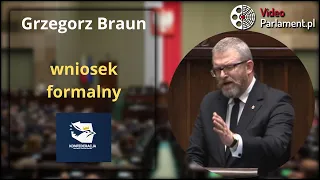 Grzegorz Braun ws. protestów rolników