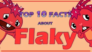 Top 10 Facts About FLAKY From Happy Tree Friends (Character review)
