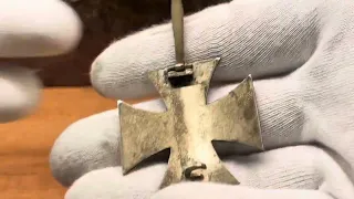 Ww2 German iron cross quick magnetic test for authentic