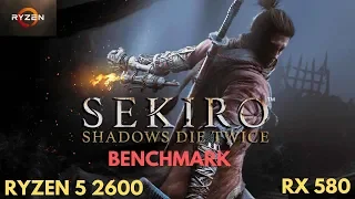 Ryzen 5 2600 + Rx580 Sekiro: Shadows Die Twice Benchmark