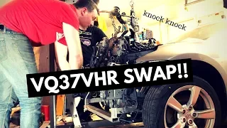 Replacing a 370z engine!