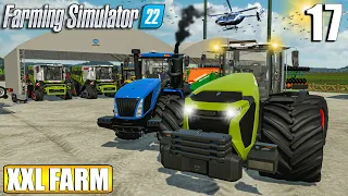 I STARTED THE FARM EXPANSION and CUTTING SOYBEANS! | The XXL FARM - #17 | Farming Simulator 22