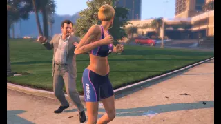 Прохождение GTA V на PC [Grand Theft Auto V] ГТА 5 – Бег от себя Майкл GTA 5 на ПК