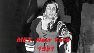 Fedora Barbieri - "Stride la Vampa"- MET, 1951 & Liceu 1966