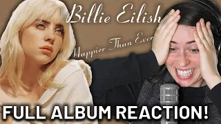 Happier Than Ever - Billie Eilish (FULL ALBUM REACTION)