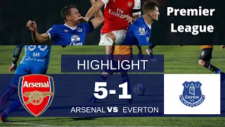 Arsenal vs Everton (5-1)HIGHLIGHT// SMartinelli, Nketiah, Cedric, Gabriel, Odegaard