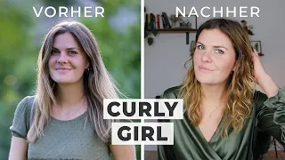 Ich teste die CURLY GIRL METHODE mit Drogerie Produkten + Anleitung von @Plunderstueckchen