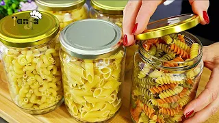 pasta lasts in a jar for 20 years! canning food in jars! defeat food shortages and war!