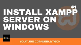 How to install XAMPP for Windows 10 in Hindi