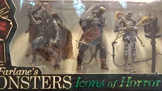 McFarlane's Icons of Horror Deluxe 3-pack (Intro & Mummy) - Halloween Special Part 1