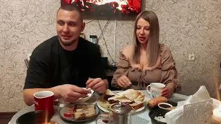 Мукбанг! Вьетнамская  еда🥘 почему Женя грустный?! Не понравилось…