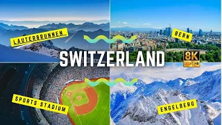 Switzerland in 8K ULTRA  HD  -  Heaven of Earth (60 FPS)