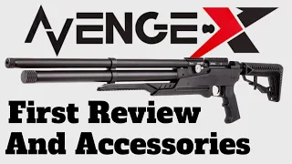 Air Venturi Avenge-X First Review Tactical Version 25 Caliber PCP Air Rifle