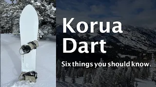 Korua Dart Review: Six Things You Should Know.