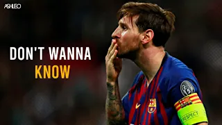 Lionel Messi • I don't wanna know • 2018-19 Season _ The Start _- Hd_
