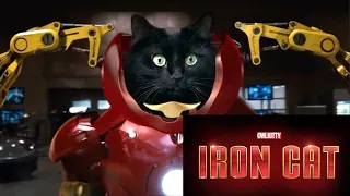 Iron Man - starring my cat OwlKitty