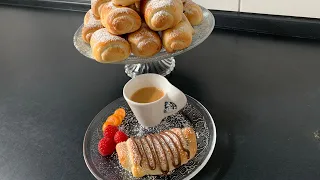 Nutella Brötchen/Schoko Brötchen/Fluffiger Hefeteig/ Milchbrötchen / Gefüllte süße Brötchen