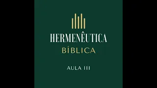 Hermenêutica Bíblica - Aula 3 (Os pactos e a Revelação Progressiva). Everson Spolaor