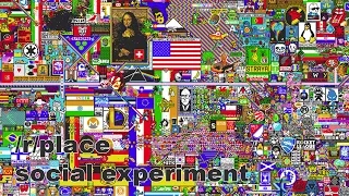 Reddit Place (/r/place) - FULL 72h (90fps) TIMELAPSE