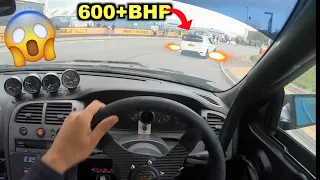 FIRST TIME IN A SKYLINE R33 REACTION! *BIG TURBO SCREAM*