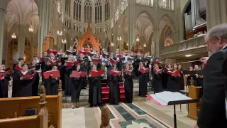 "O God Beyond All Praising" -  CovCath Chamber Choir, featuring NKU and U of L Choirs; 2022.03.31