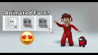 ANIMATED FACES IN ROBLOX | АНИМИРОВАННЫЕ ЛИЦА В РОБЛОКСЕ😳 |  БЕСПЛАТНЫЕ ВЕЩИ