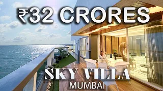 Ultimate Luxury Sky Villa Tour | 32,00,00,000 with Breathtaking Sea Views 🌊✨