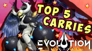 TOP 5 HEROES for PROGRESSING on Eternal Evolution!!