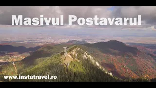 Masivul Postavarul - Poiana Brasov - filmare aeriana - octombrie 2021 - instatravel.ro