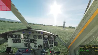 DCS Tutorial: UH-1h Huey, high speed to hover landing