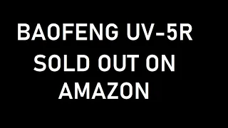SOLD OUT! Baofeng UV-5R Alternatives