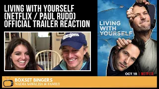 Living WIth Yourself  (Netflix Series - PAUL RUDD) Official Trailer - The Boxset Bingers REACTION