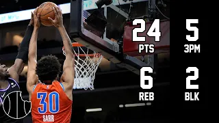 Olivier Sarr Highlights | Thunder vs. Suns | 3rd Apr 2022