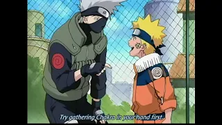 Naruto tries to learn Chidori
