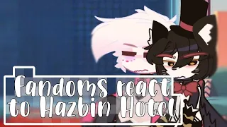 ★Fandoms react Hazbin Hotel★ ⊙Angel Dust & Husk⊙ ♥︎PT 2/3♥︎ ☆TW implied SA & abuse☆