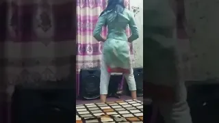 College girl dance on Arabic song