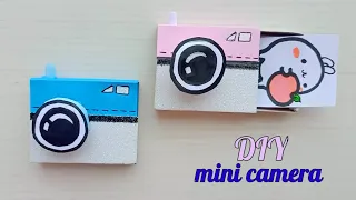 How to make a paper camera /DIY paper camera |Easy DIY/mini paper camera/School hacks/ Origami craft