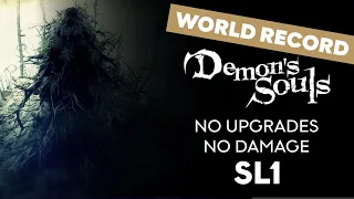 [Worlds First] SL1 No Upgrades/Infusion, No Damage taken, No Hit run - Demon's Souls Remake