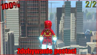 Zagrajmy w grę Lego Marvel Super Heroes (Zdobywanie postaci 2/2) 100%