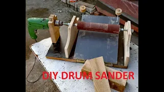 DIY Drum Sander Making. Do it yourself.